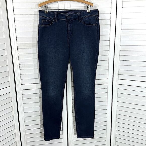 NYDJ ALINA Leggings Size 14 Stretch Denim - Picture 3 of 15